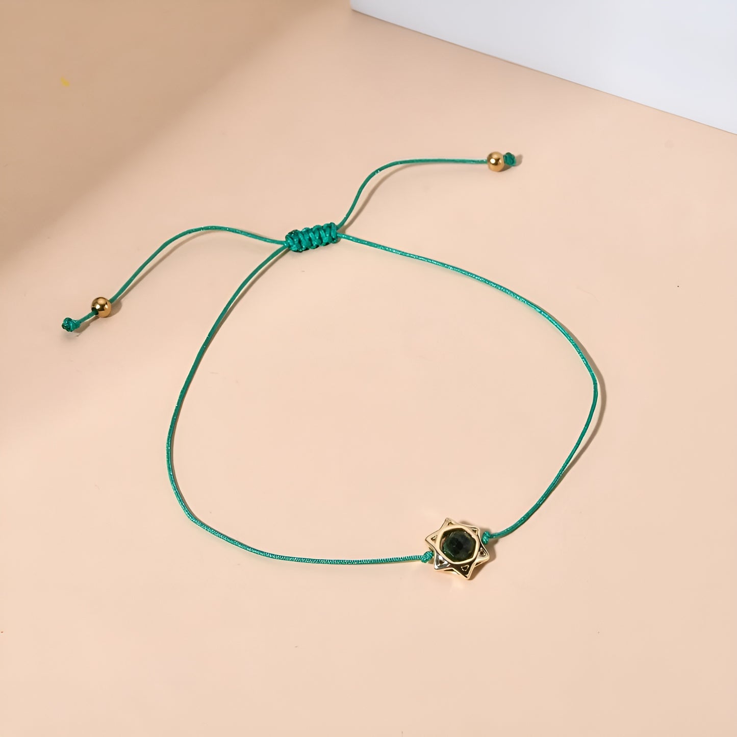 Star Of David Gem Bracelet