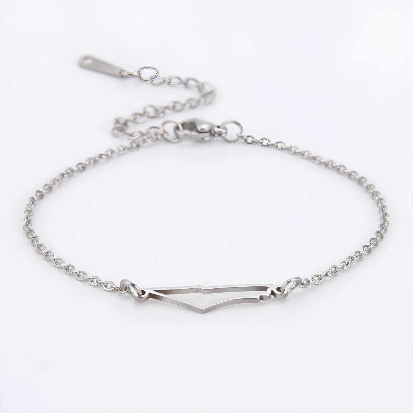 Israel Map Bracelet
