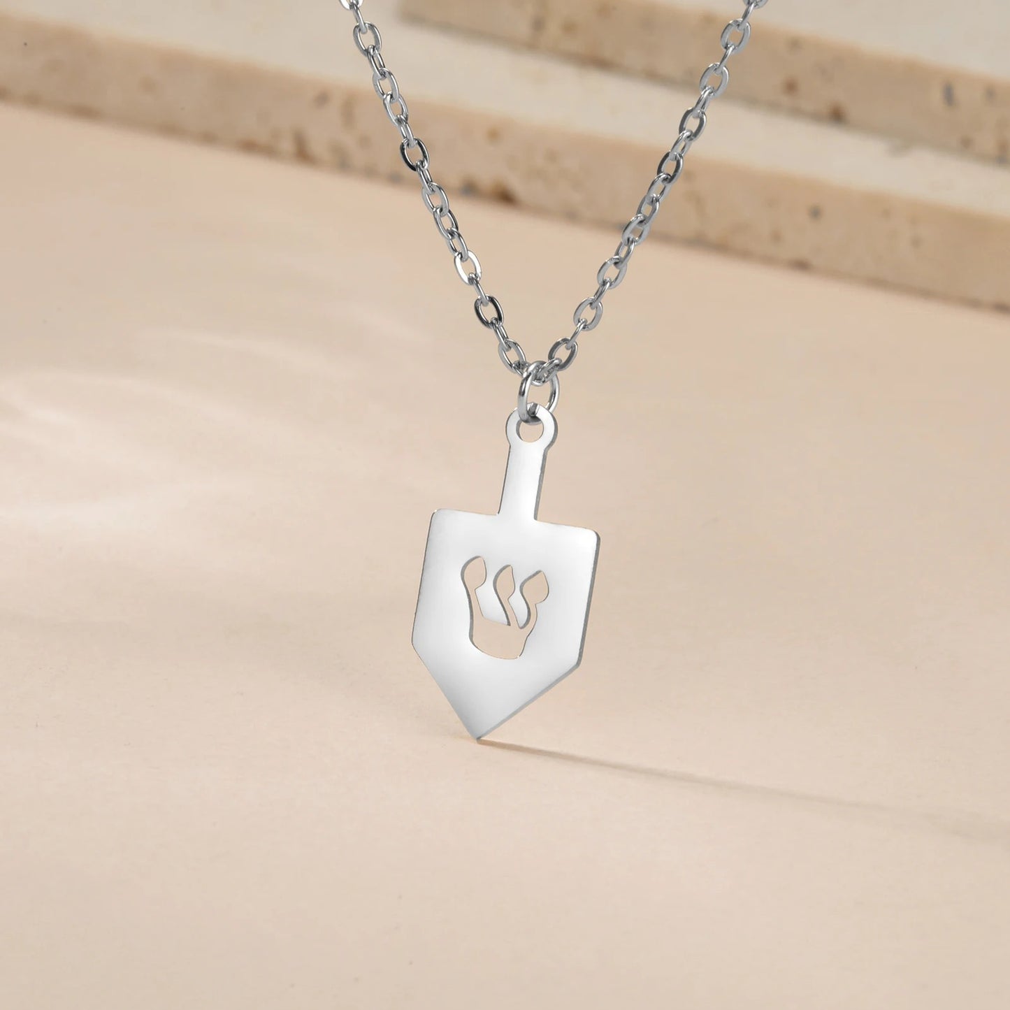 Dreidel Pendant