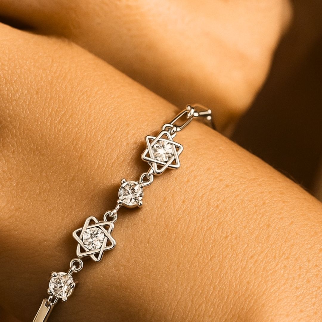 Magen Stack Sterling Bracelet