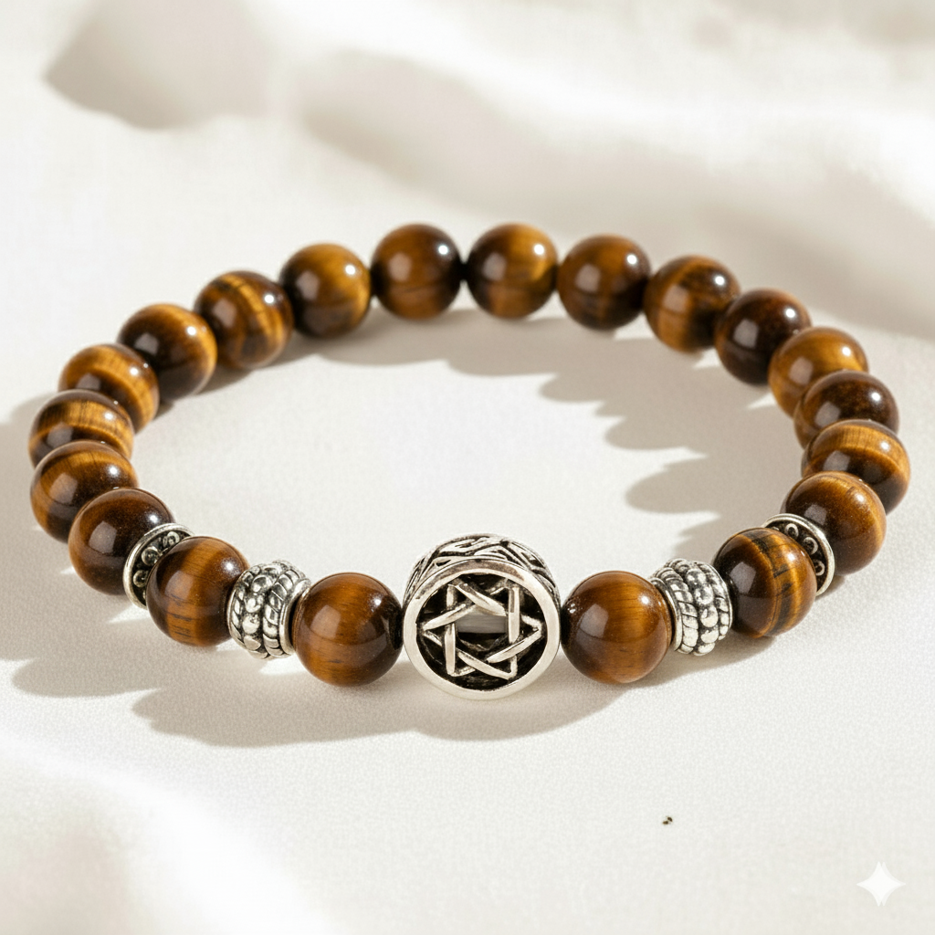 Star Of David Element Bracelet
