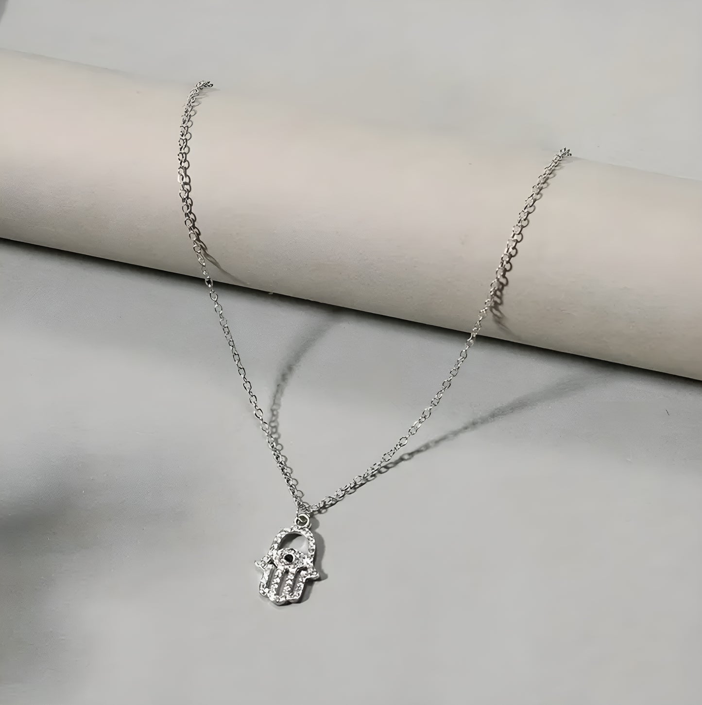 Hamsa Gem Pendant