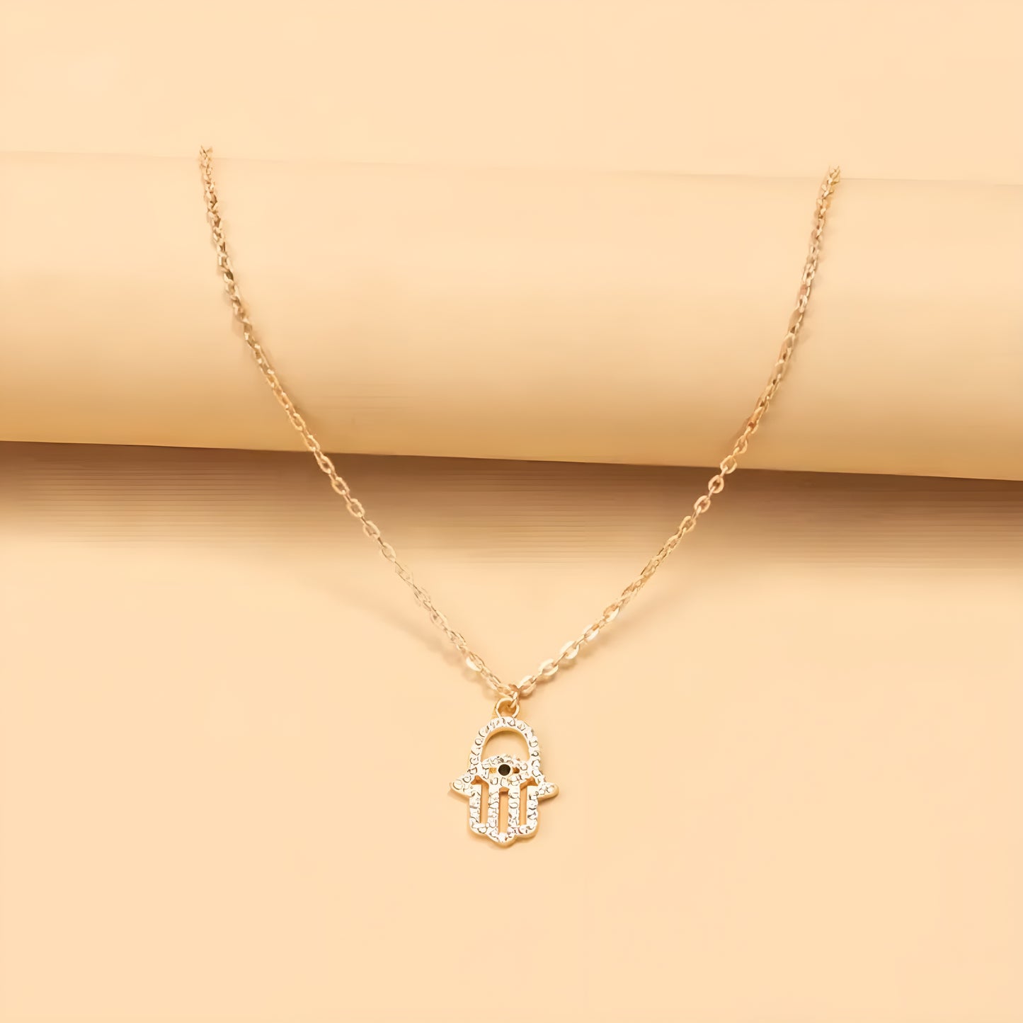 Hamsa Gem Pendant