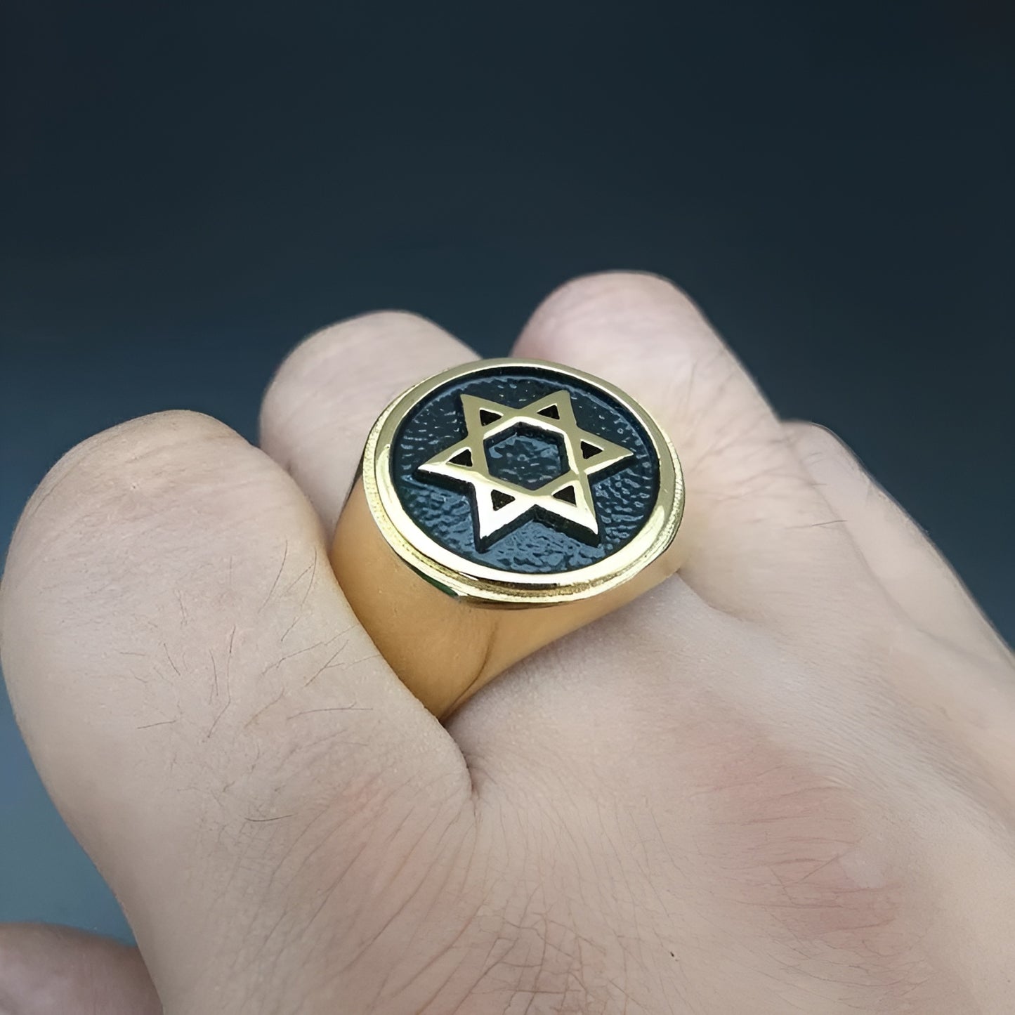 Star of David Signet Ring