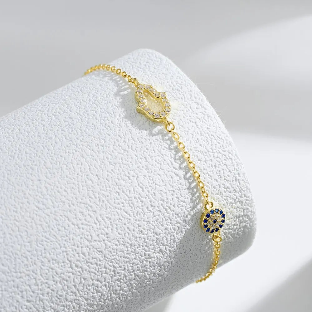 Hamsa Eye Bracelet