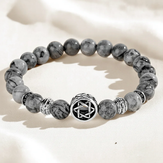 Star Of David Element Bracelet
