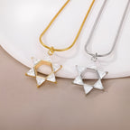Star Of David Jewel Pendant