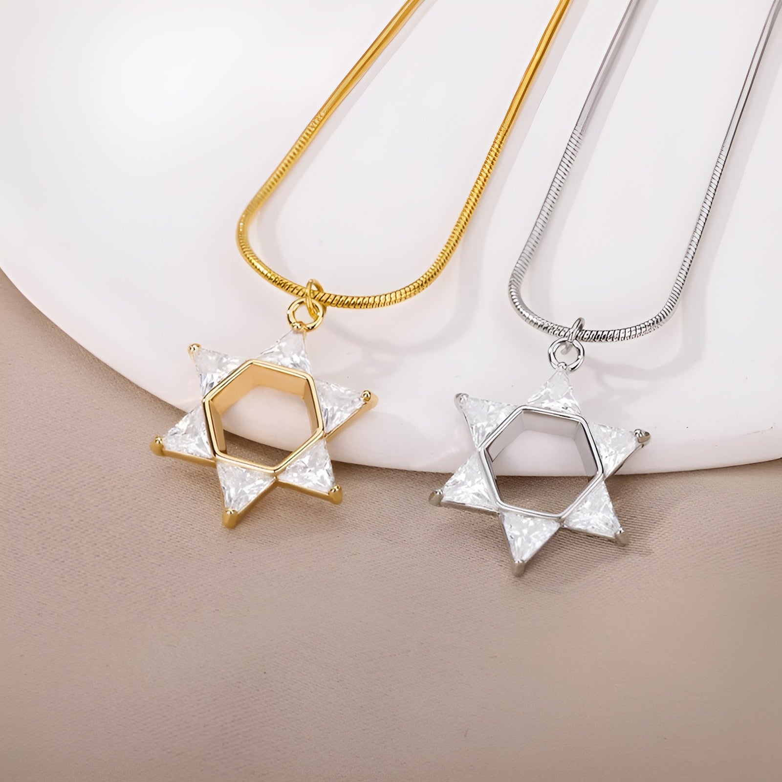 Star Of David Jewel Pendant