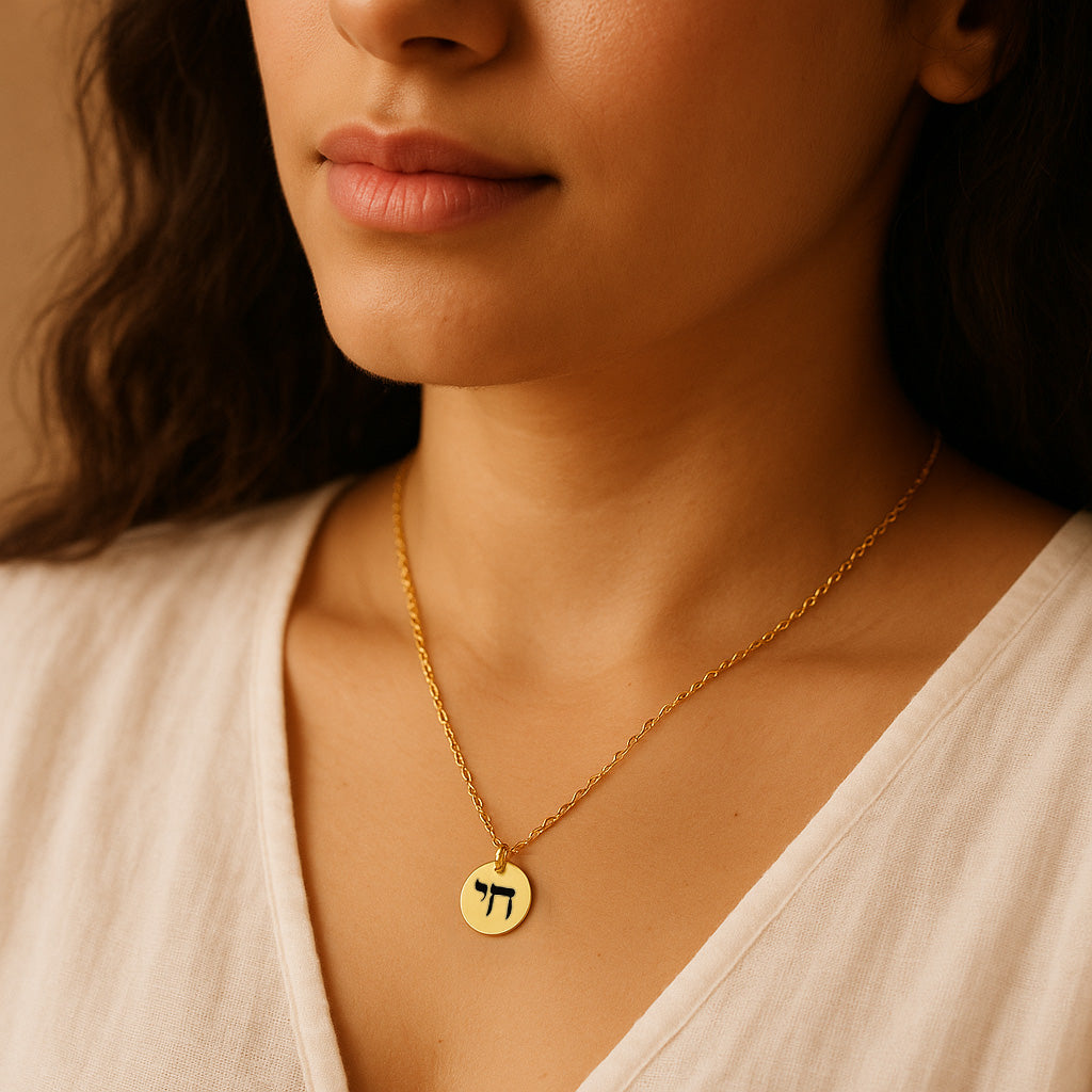 Chai Medallion Pendant