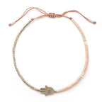 Hamsa Beaded Bracelet
