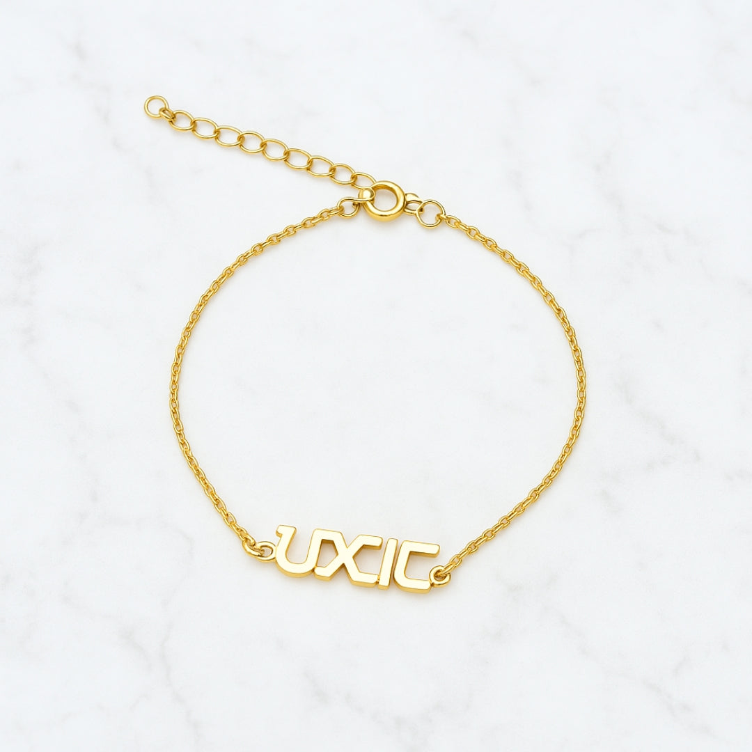 Hebrew Custom Name Bracelet