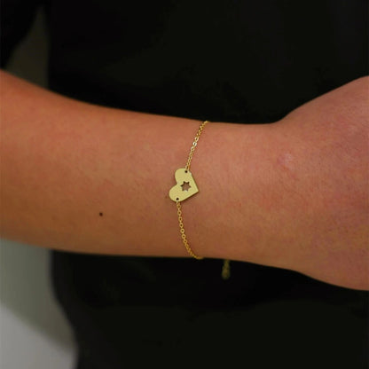 Jewish at Heart Bracelet