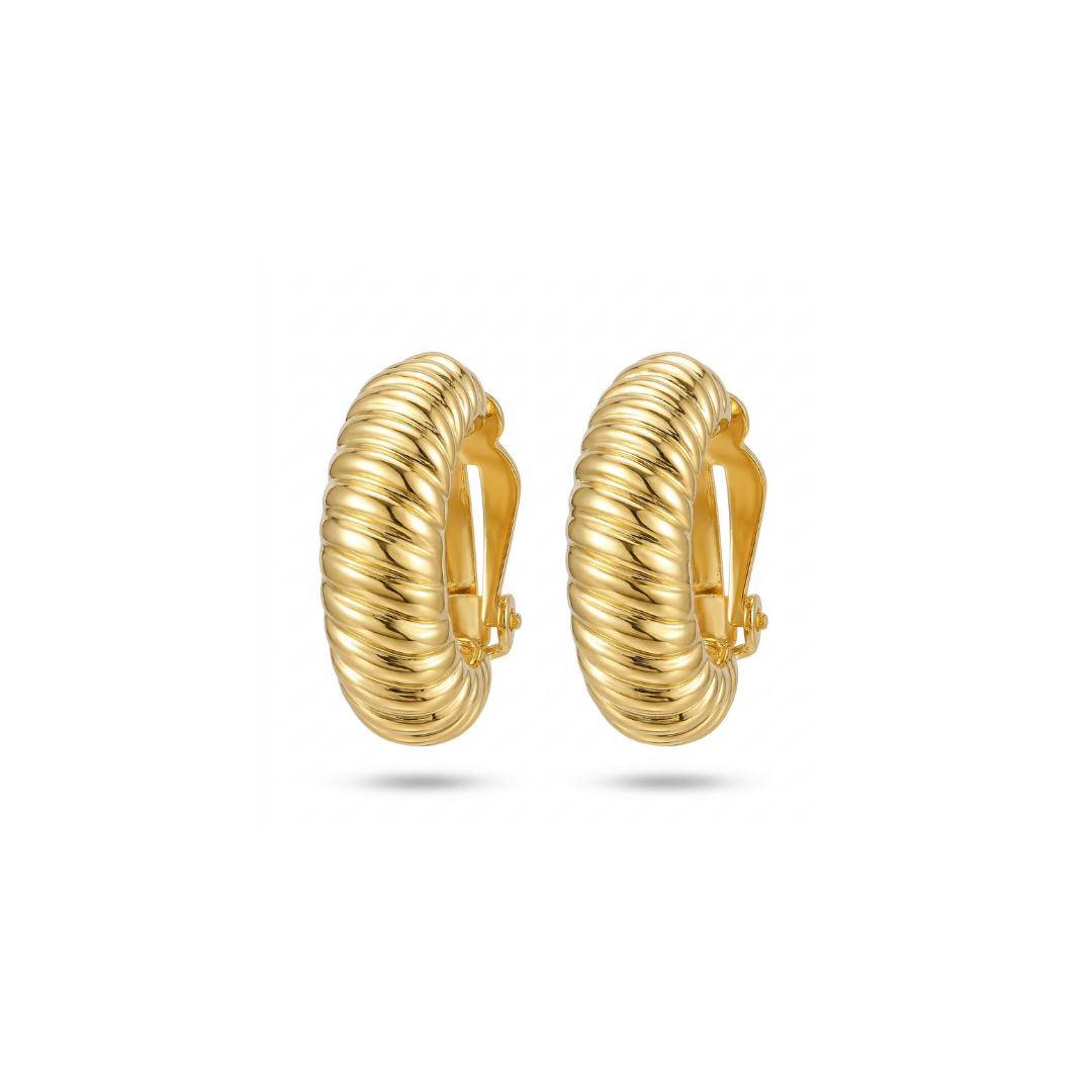 Anava Crescent Earrings