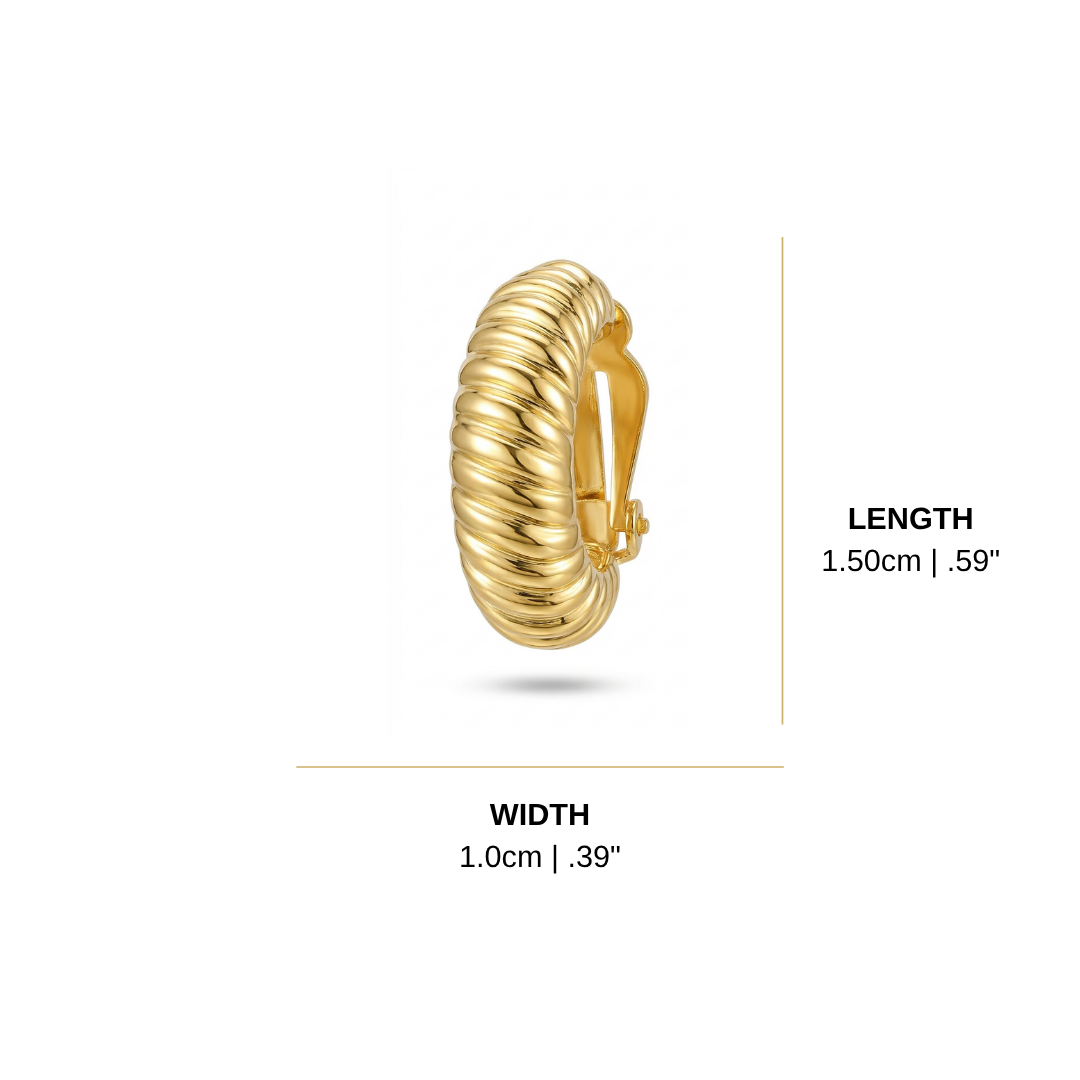 Anava Crescent Earrings