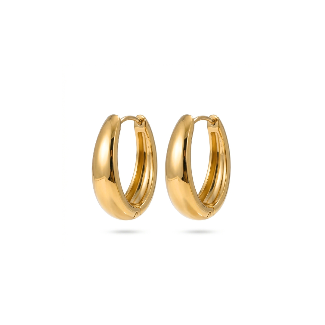 Anava Huggie Earrings