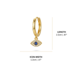 Ayin Drop Earrings