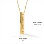 Blessing Bar Pendant