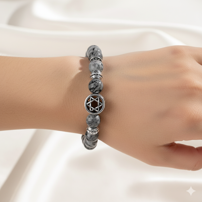 Star Of David Element Bracelet