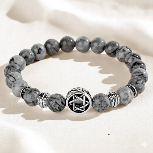 Star Of David Element Bracelet