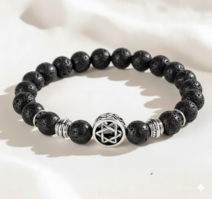 Star Of David Element Bracelet