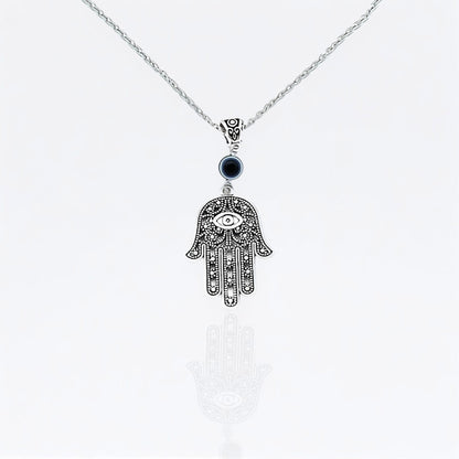 Hamsa Eye Gem Pendant