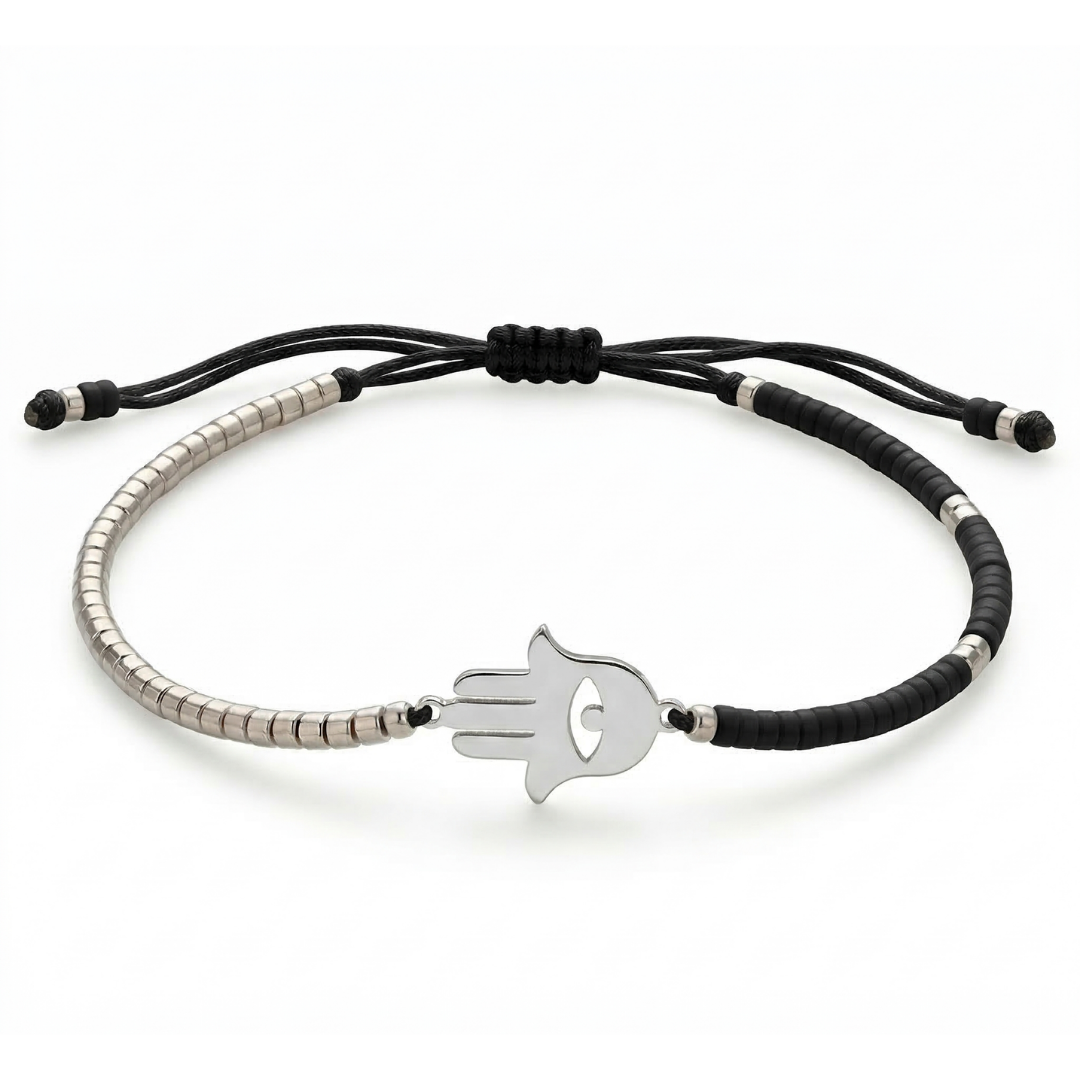 Hamsa Beaded Bracelet