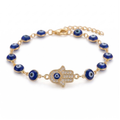 Hamsa Eye Gem Bracelet