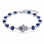Hamsa Eye Gem Bracelet