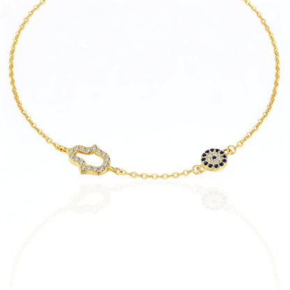 Hamsa Eye Bracelet