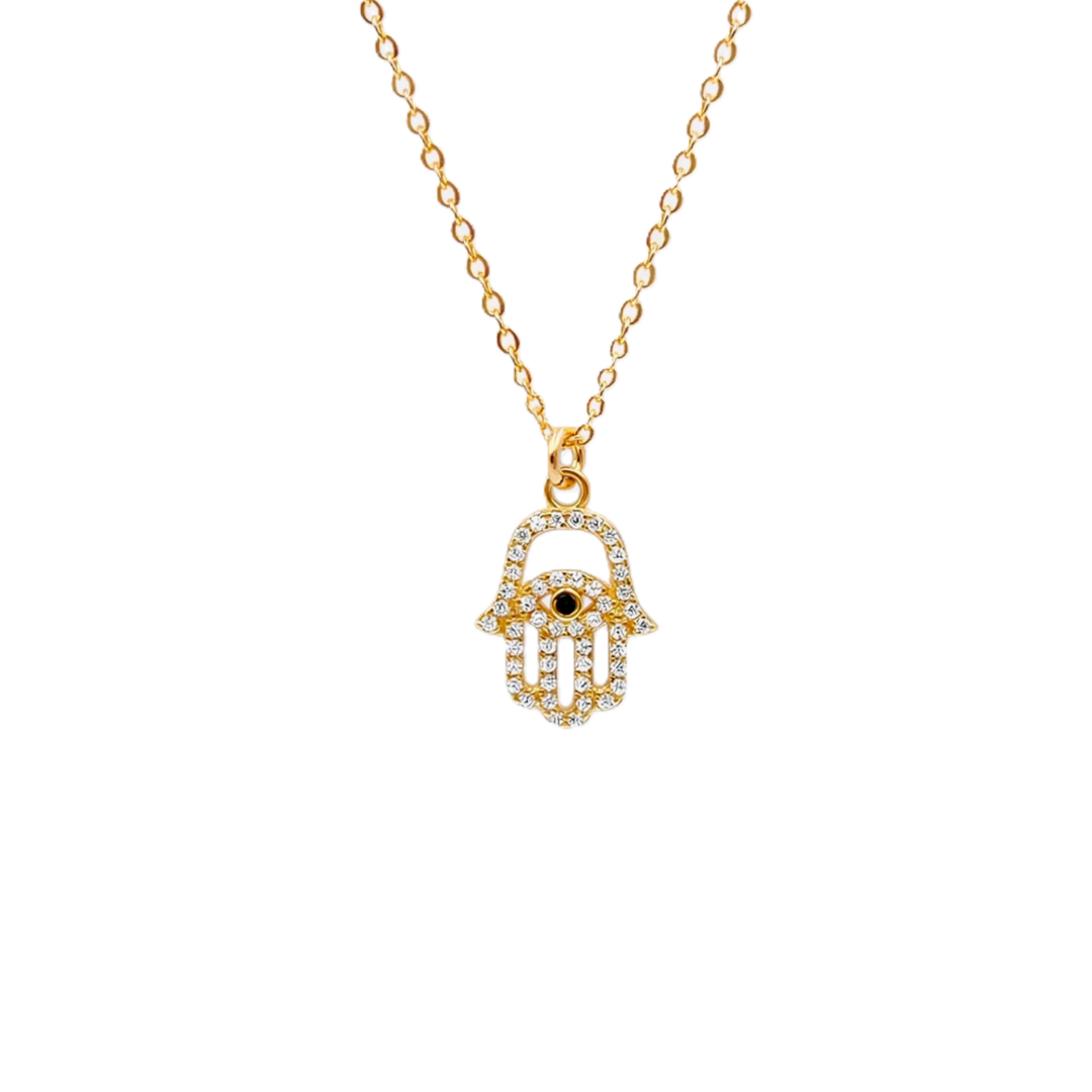 Hamsa Gem Pendant