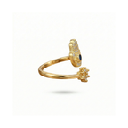 Hamsa Gem Ring