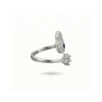 Hamsa Gem Ring