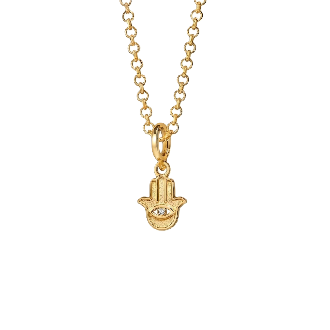 Hamsa Hand Pendant