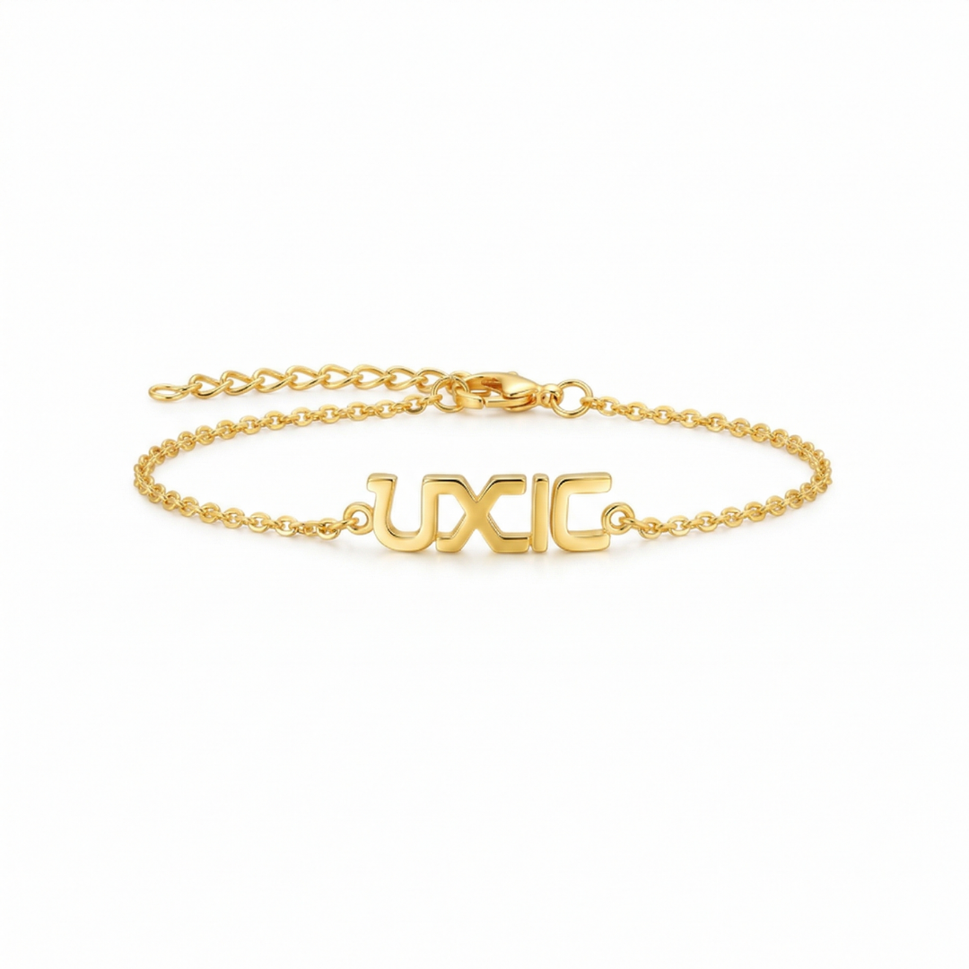 Hebrew Custom Name Bracelet