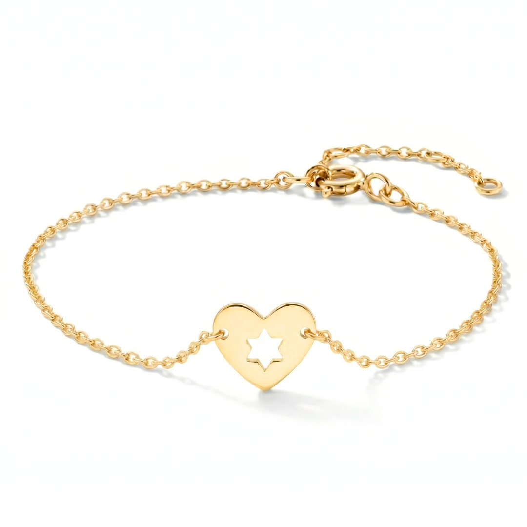 Jewish at Heart Bracelet