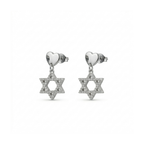 Magen Heart Stud Earrings