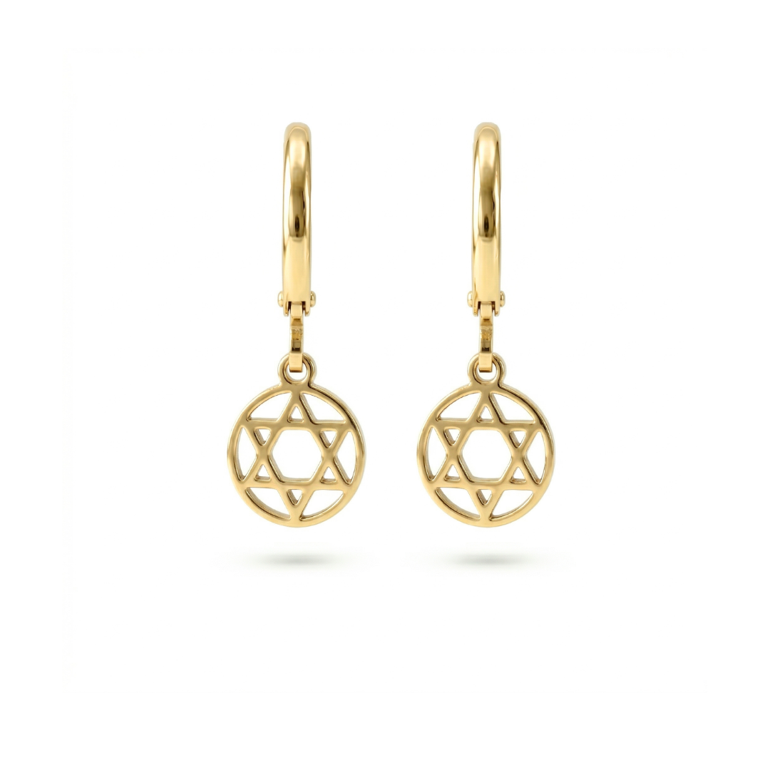 Magen Hoop Earrings