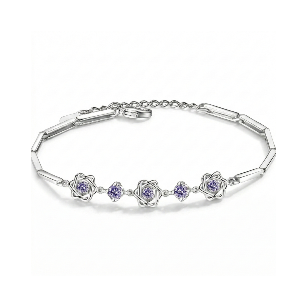 Magen Stack Sterling Bracelet