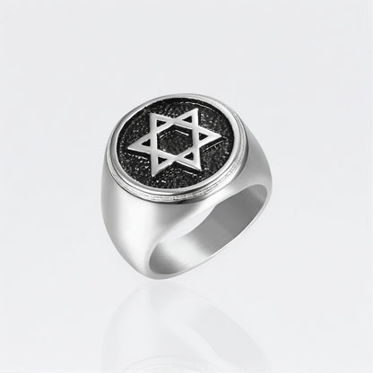 Star of David Signet Ring