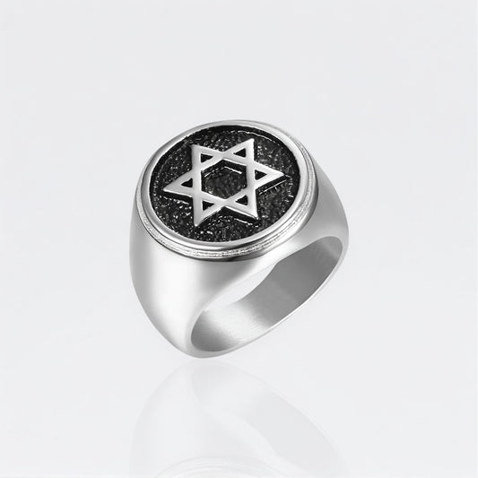 Star of David Signet Ring