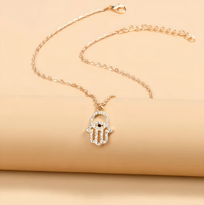 Hamsa Gem Pendant
