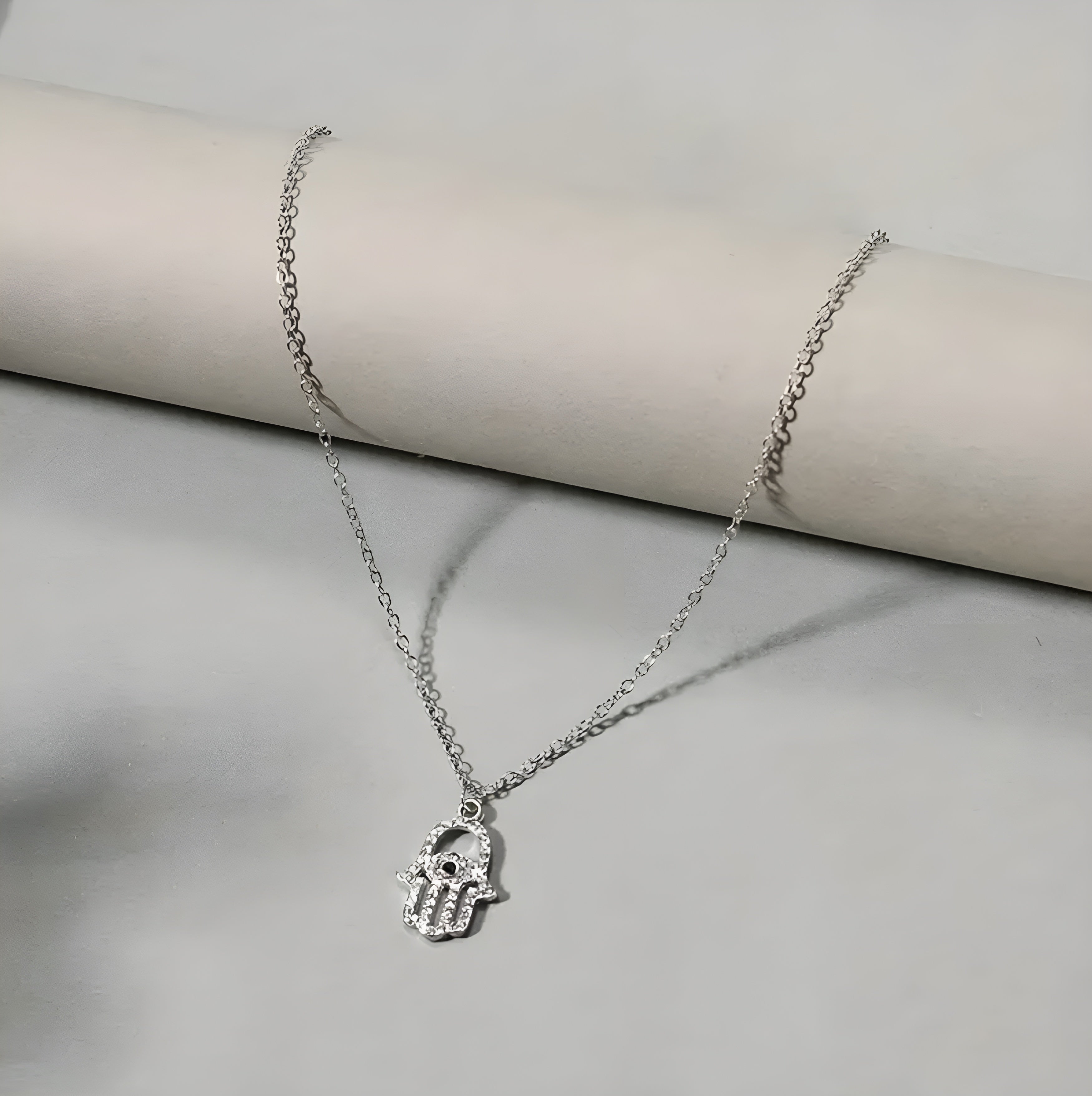 Hamsa Gem Pendant