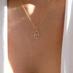 Hamsa Gem Pendant
