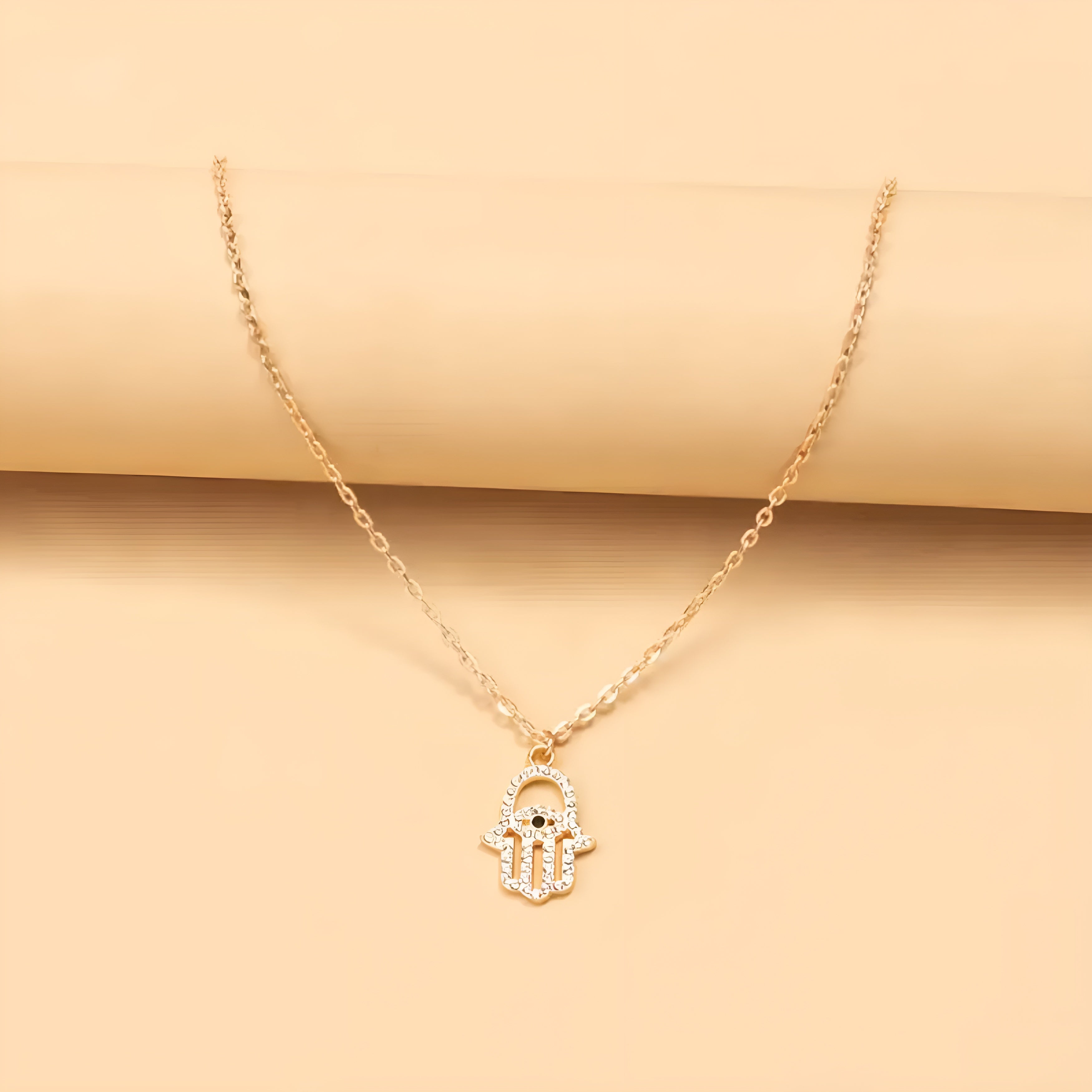 Hamsa Gem Pendant