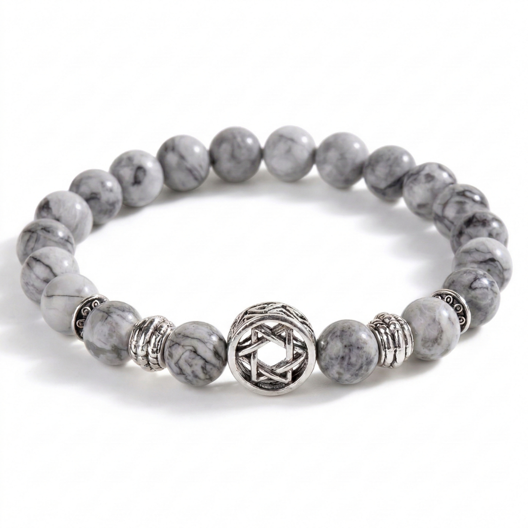 Star Of David Element Bracelet