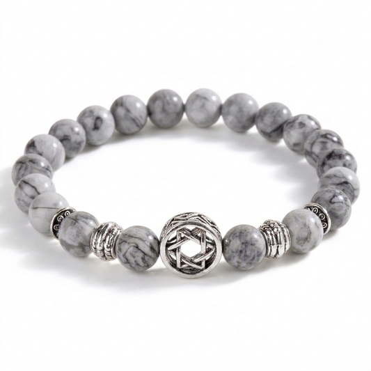 Star Of David Element Bracelet