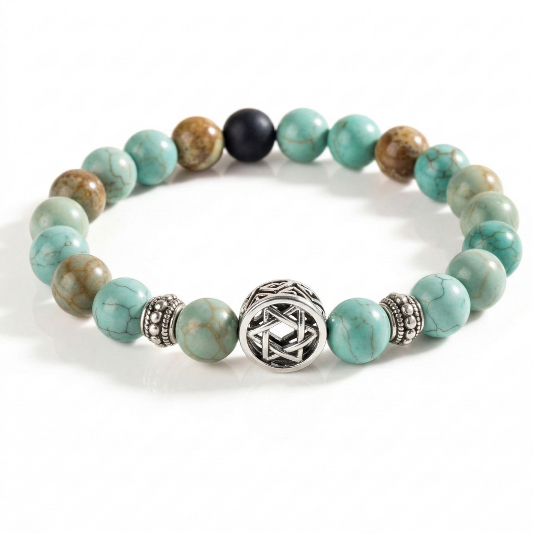 Star Of David Element Bracelet
