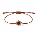 Star Of David Gem Bracelet