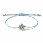 Star Of David Gem Bracelet