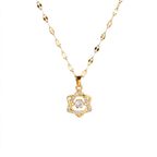 Star Of David Gem Pendant